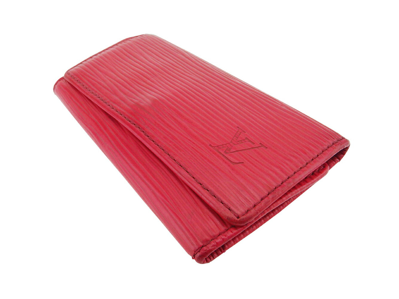 LOUIS VUITTON Key case Key holder  M63827 Red gold Multicles4