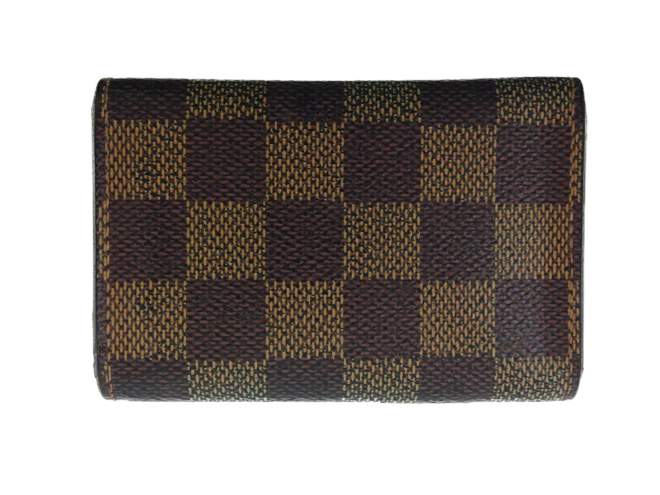 LOUIS VUITTON Key case Key holder  N62630 Brown beige gold Multicles6
