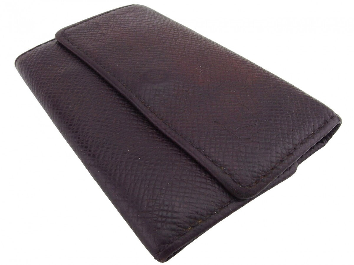 LOUIS VUITTON Key case Key holder  M30536 Brown purple gold Multicles6