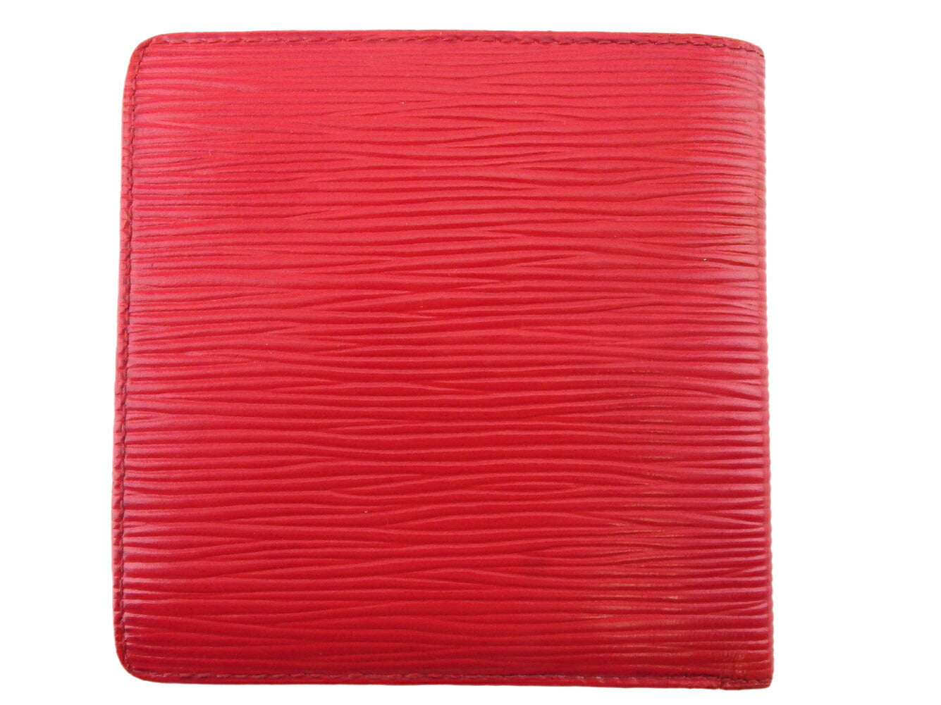 LOUIS VUITTON Bifold Wallet M63547 Red Porte Billets Cartes Crdit Monet