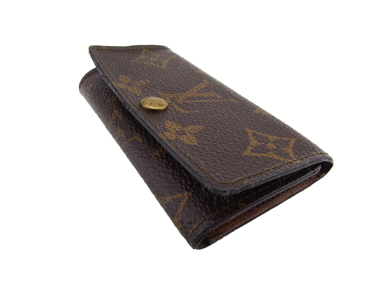 LOUIS VUITTON Key case Key holder  M69517 Brown Monogram
