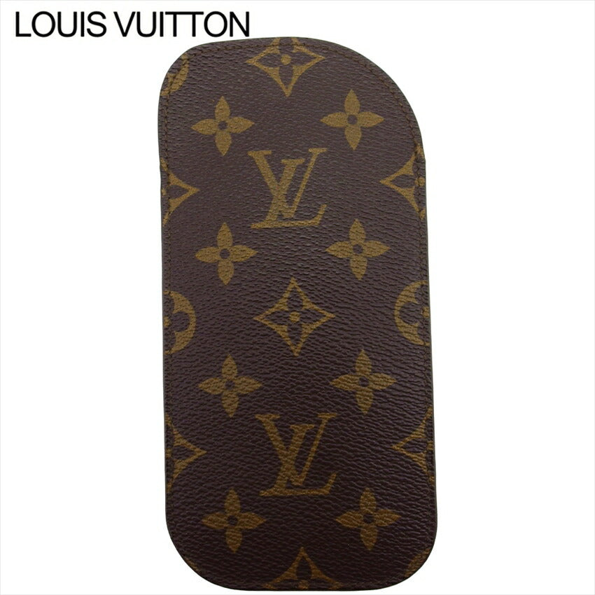 LOUIS VUITTON glasses case M62969 Brown beige Etui Linette Simple