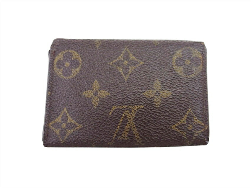 LOUIS VUITTON Key case Key holder  M62630 Brown beige gold Multicles6