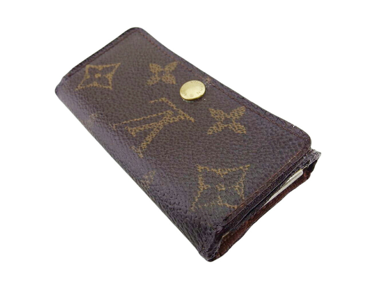 LOUIS VUITTON Key case Key holder  M62631 Brown Multicles4