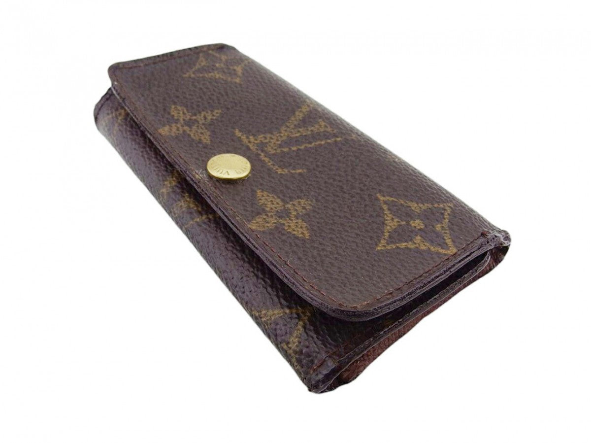 LOUIS VUITTON Key case Key holder  M62631 Brown Multicles4