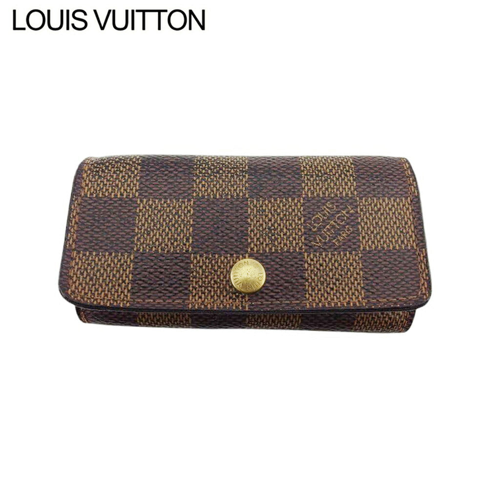 LOUIS VUITTON Key case Key holder  N62631 Ebene (brown type) Multicles4
