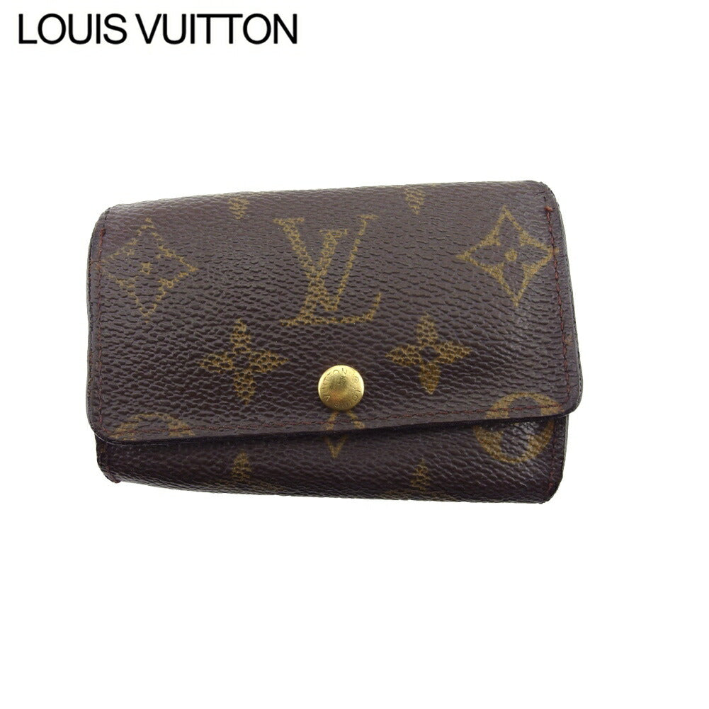LOUIS VUITTON Key case Key holder  M62630 Brown beige gold Multicles6