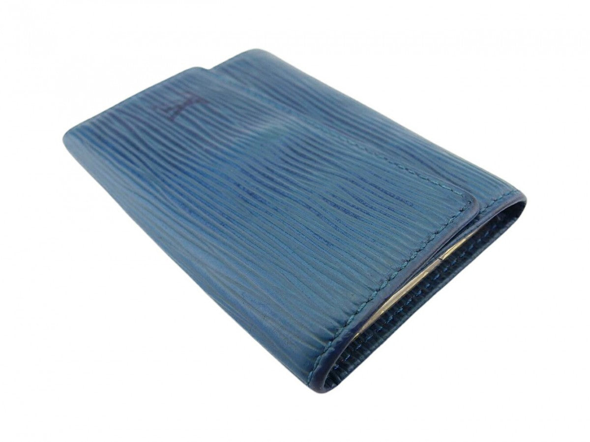 LOUIS VUITTON Key case Key holder  blue