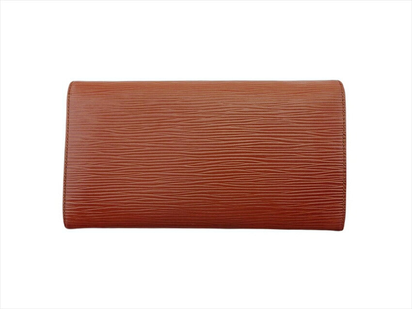 LOUIS VUITTON Long Wallet Purse M61725 Kenya Brown Pochette Porto MonÃ©credi