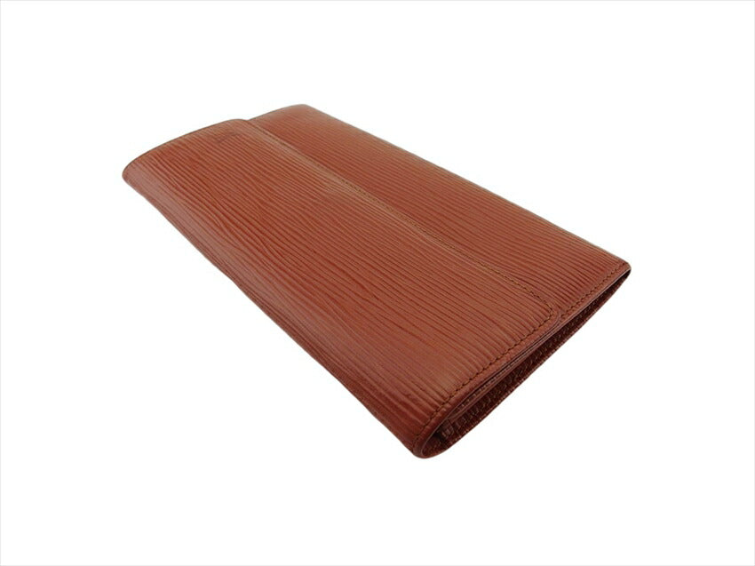 LOUIS VUITTON Long Wallet Purse M61725 Kenya Brown Pochette Porto MonÃ©credi