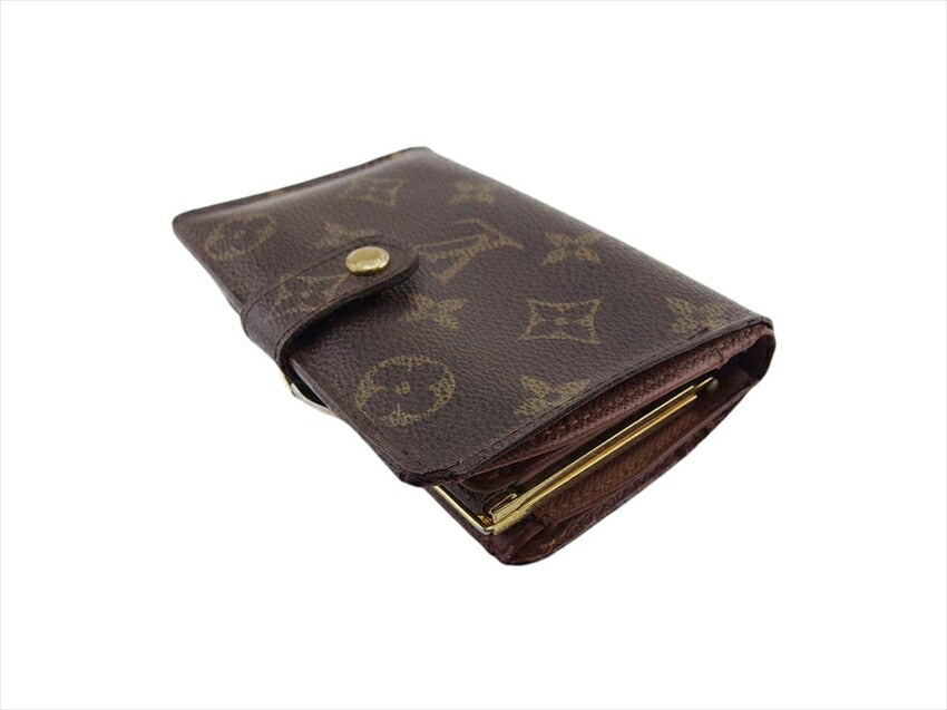 LOUIS VUITTON Bifold Wallet Ｍ６１６６３ Brown Portonevie Vienova