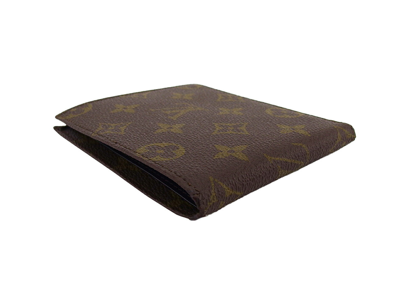 LOUIS VUITTON Bifold Wallet Brown vintage