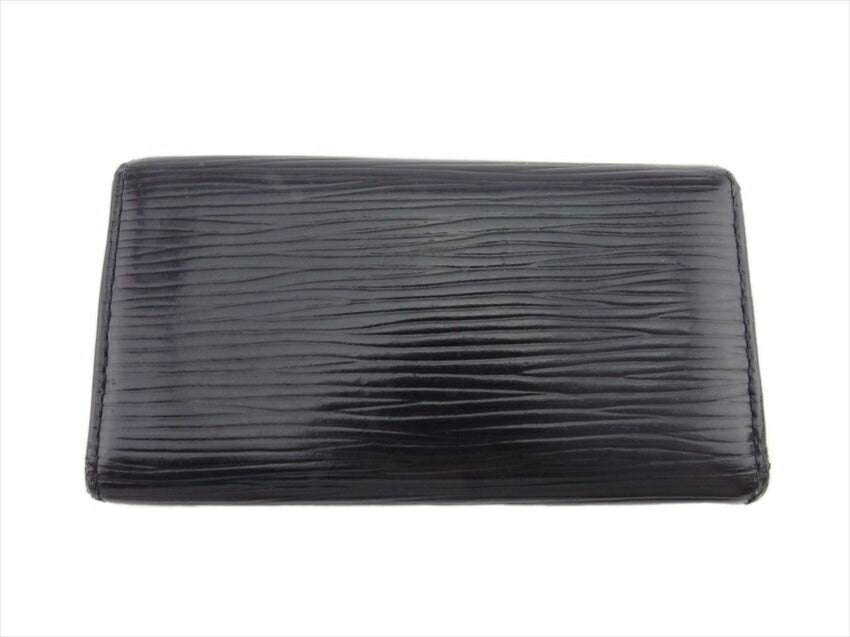 LOUIS VUITTON Key case Key holder  M63822 Black gold Multicles4