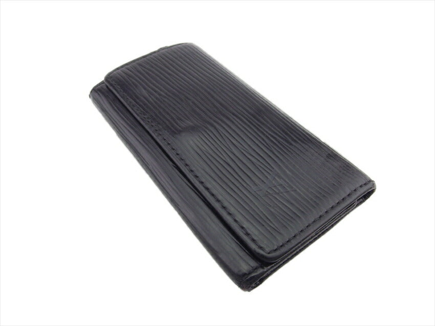LOUIS VUITTON Key case Key holder  M63822 Black gold Multicles4