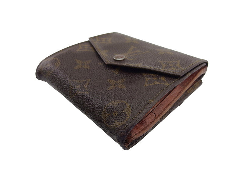 LOUIS VUITTON Bifold Wallet M61660 Brown beige Portonebi (old type)