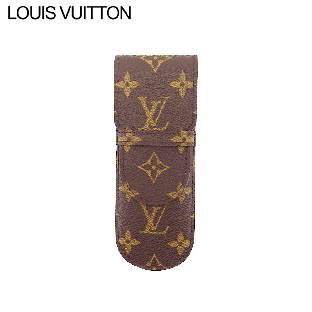 LOUIS VUITTON pencil case Brown