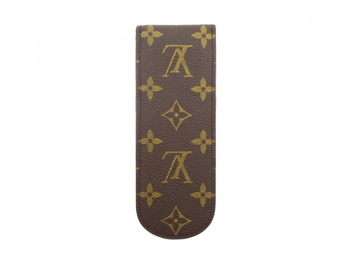 LOUIS VUITTON pencil case M62990 Brown beige Etui Stylo