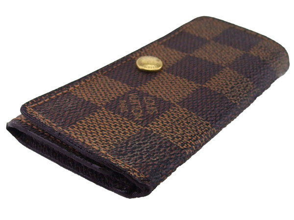 LOUIS VUITTON Key case Key holder  N62631 Damier Ebene Multicles4