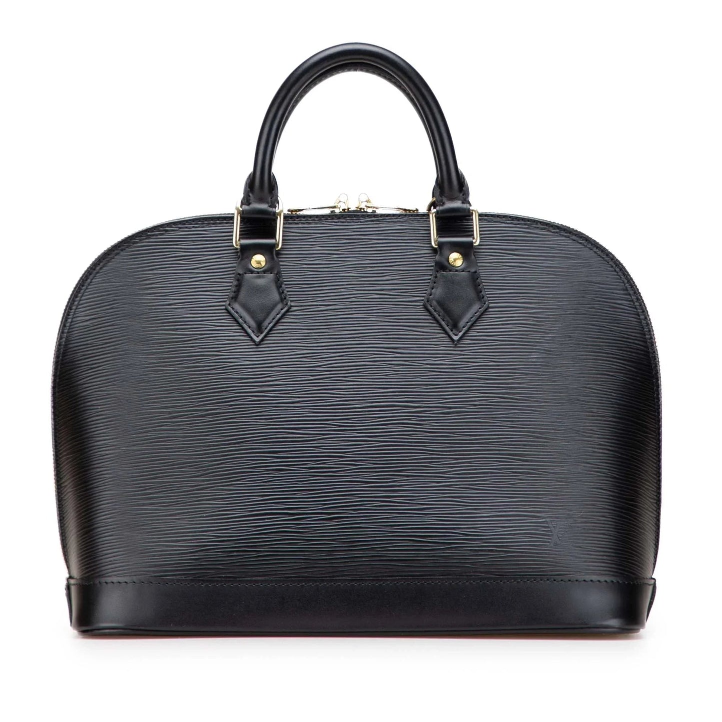 Black Louis Vuitton Epi Alma PM Handbag