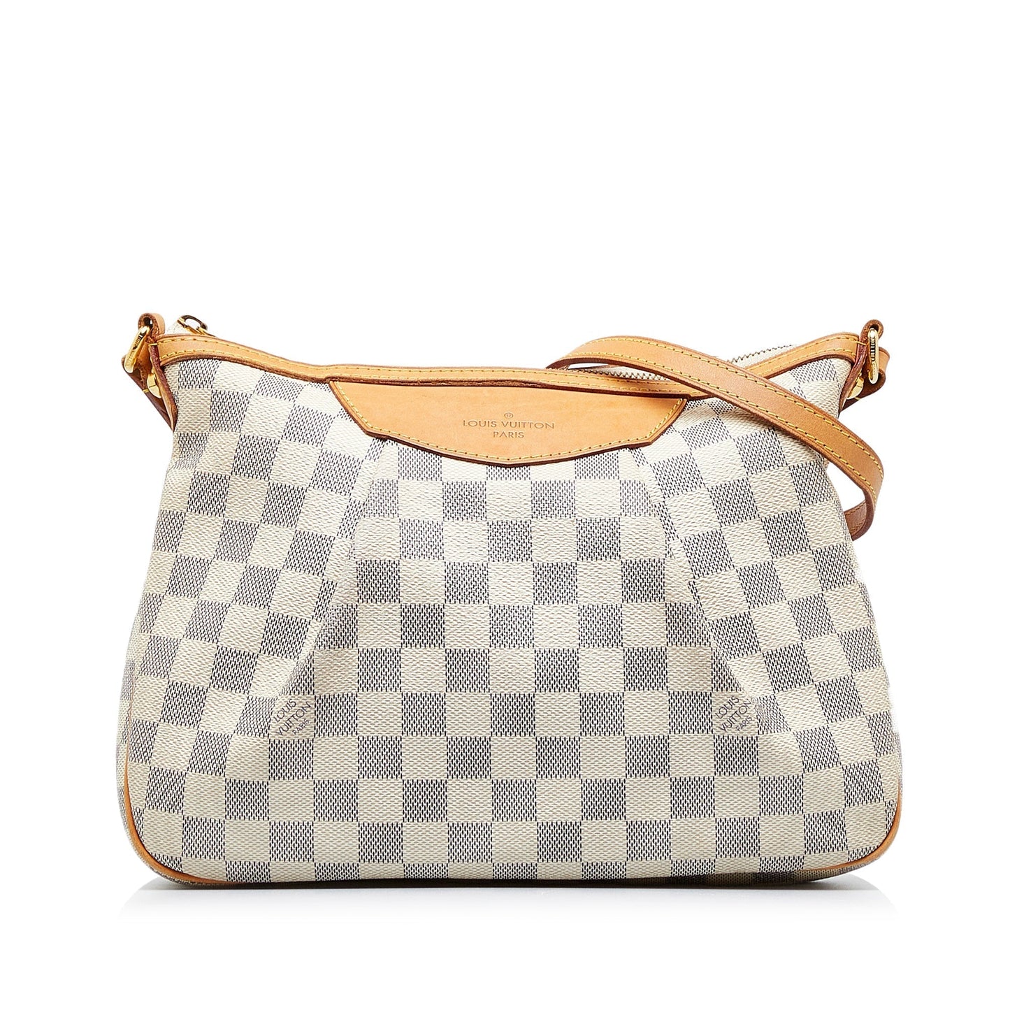 LOUIS VUITTON Damier Azur Sirac PM Crossbody Bag