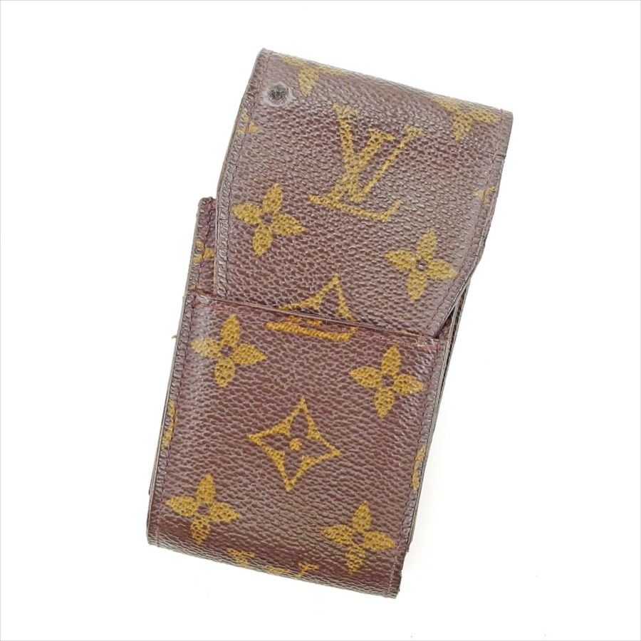 LOUIS VUITTON Cigarette case M63024 Brown type Etui cigarette