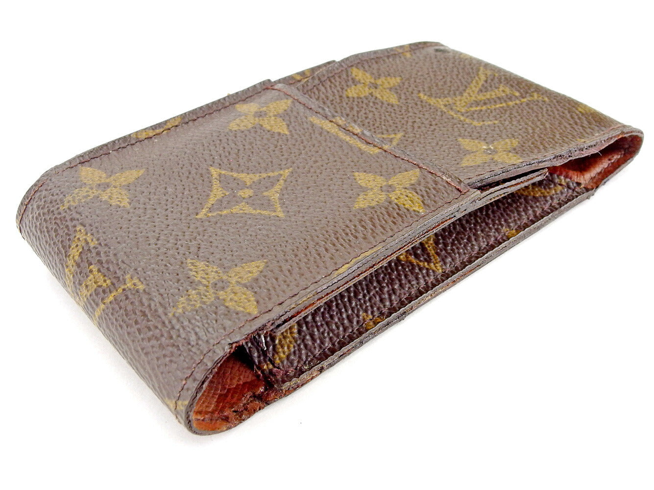 LOUIS VUITTON Cigarette case M63024 Brown type Etui cigarette