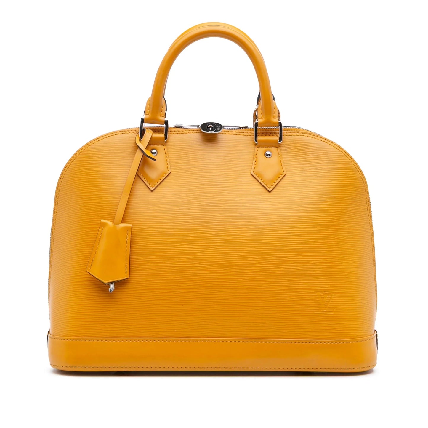 Orange Louis Vuitton Epi Alma PM Handbag