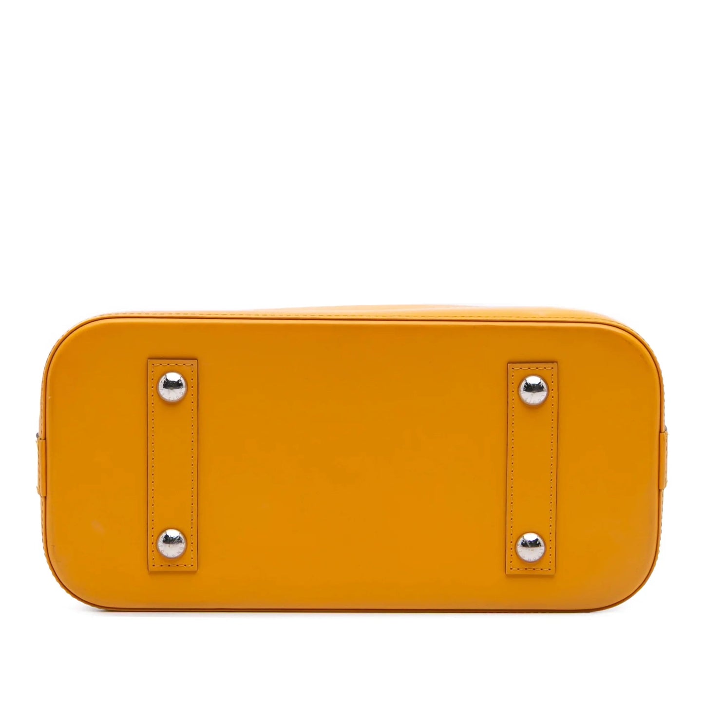Orange Louis Vuitton Epi Alma PM Handbag