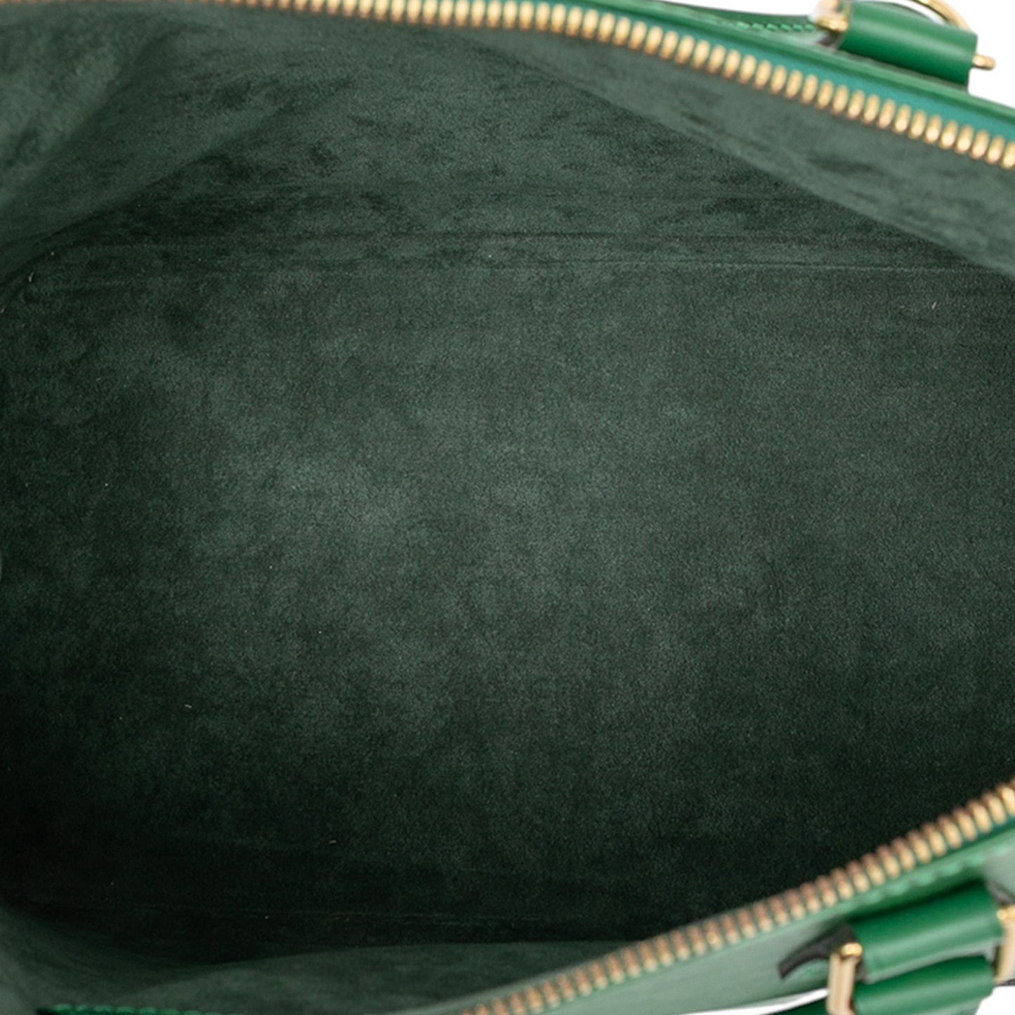 Green Louis Vuitton Epi Alma PM Handbag