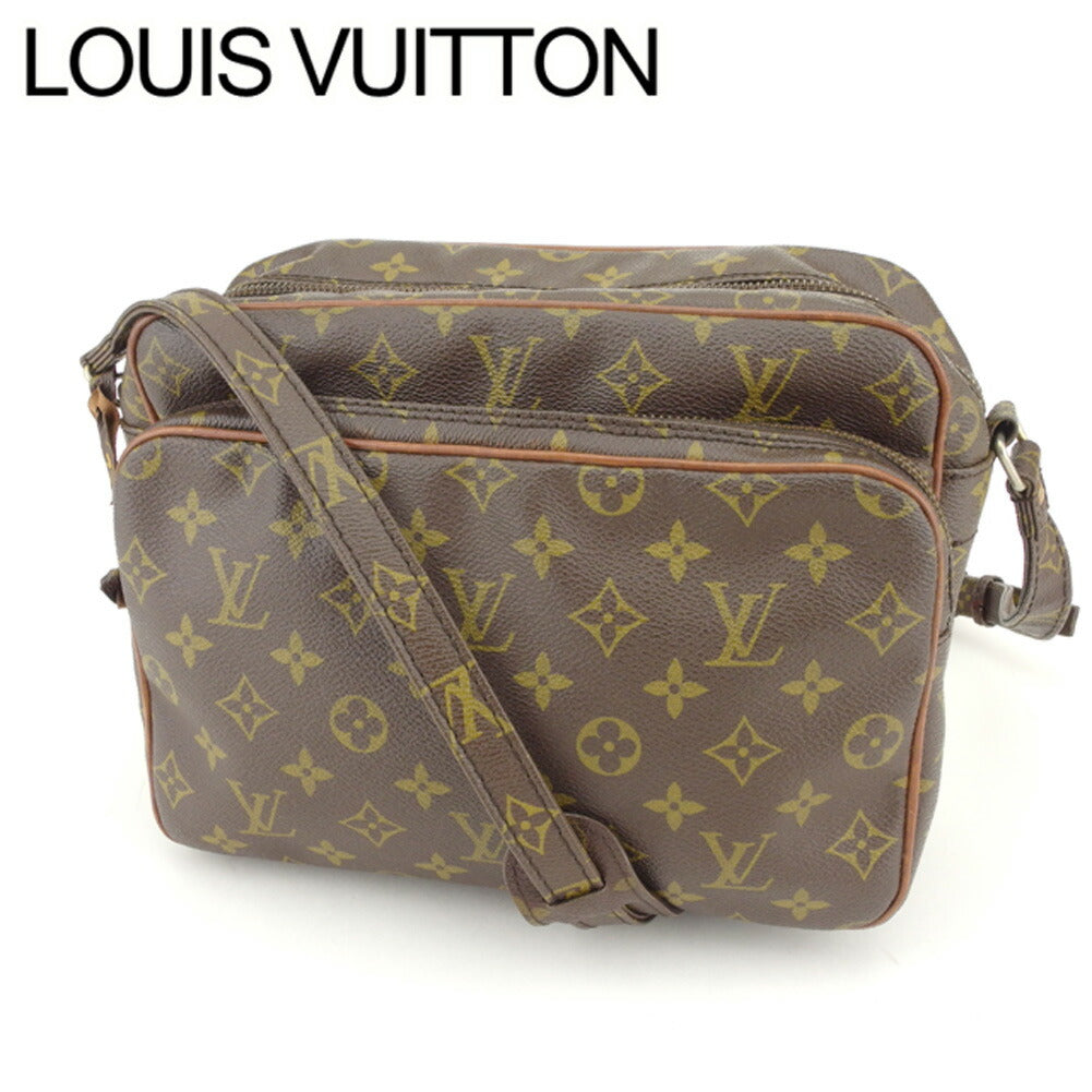 LOUIS VUITTON Shoulder Bag Brown Migratul Old Nil