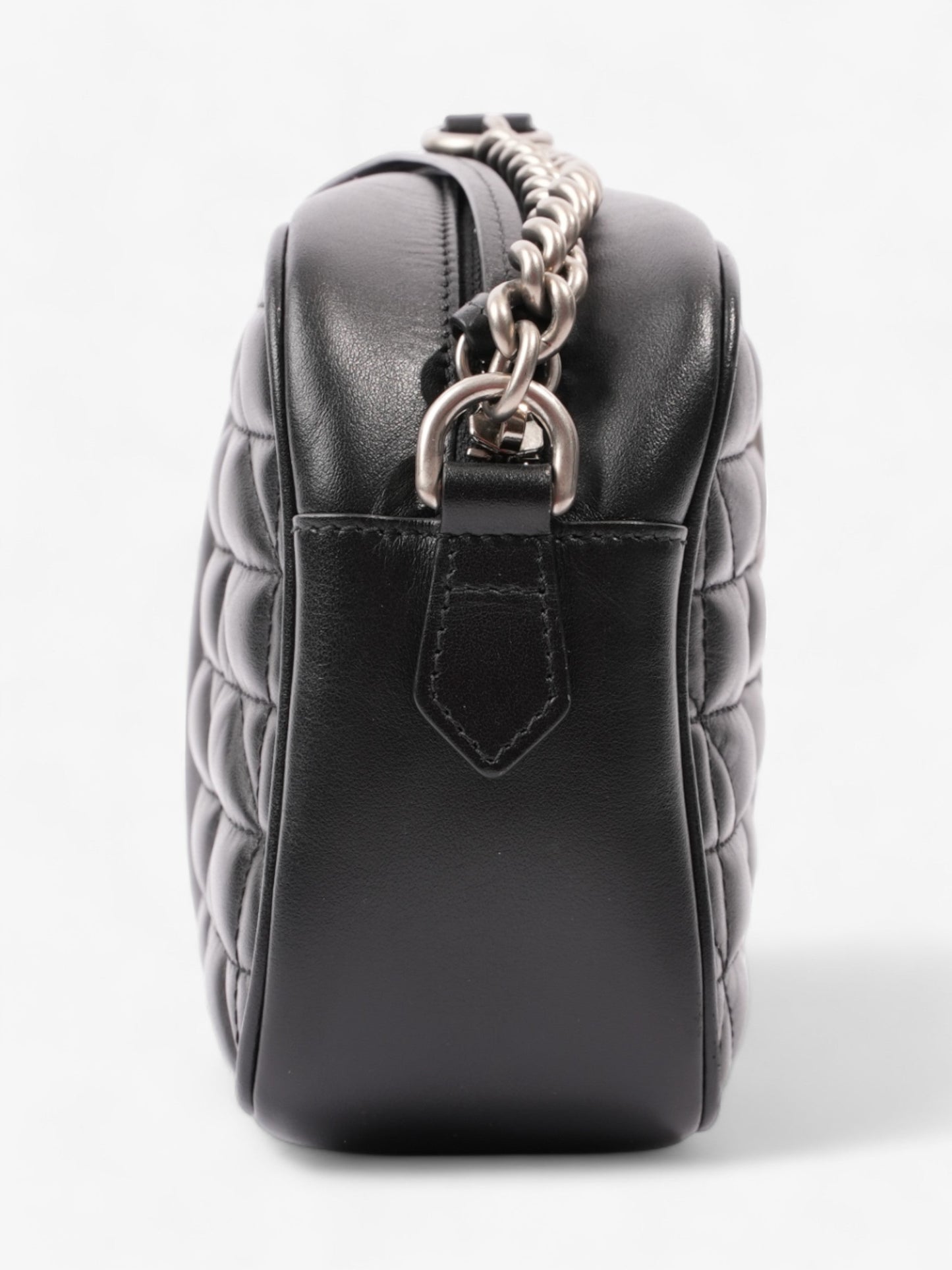 Gucci Marmont cross body Black Matelasse Leather Small