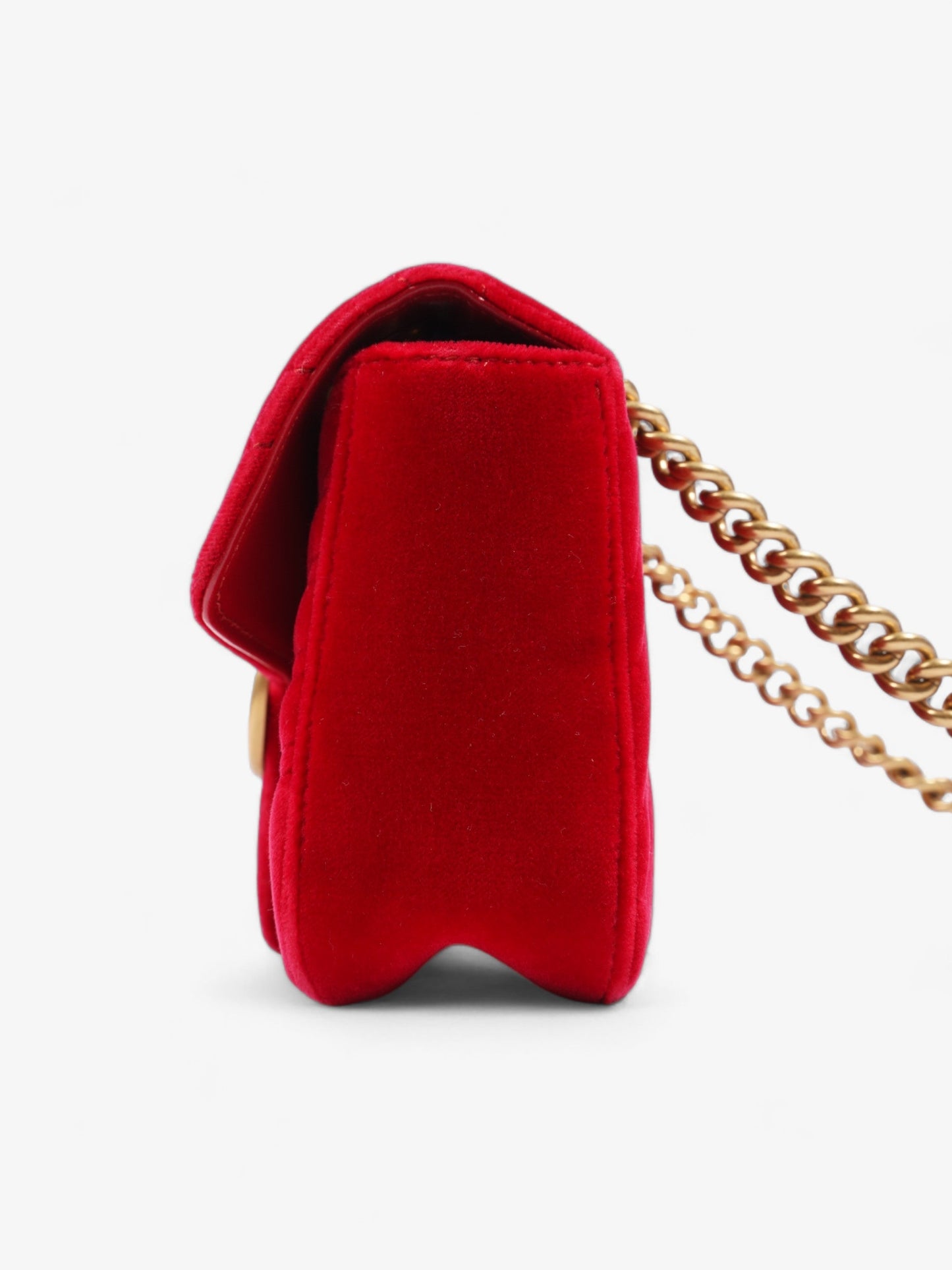 Gucci GG Marmont Red Velvet Mini