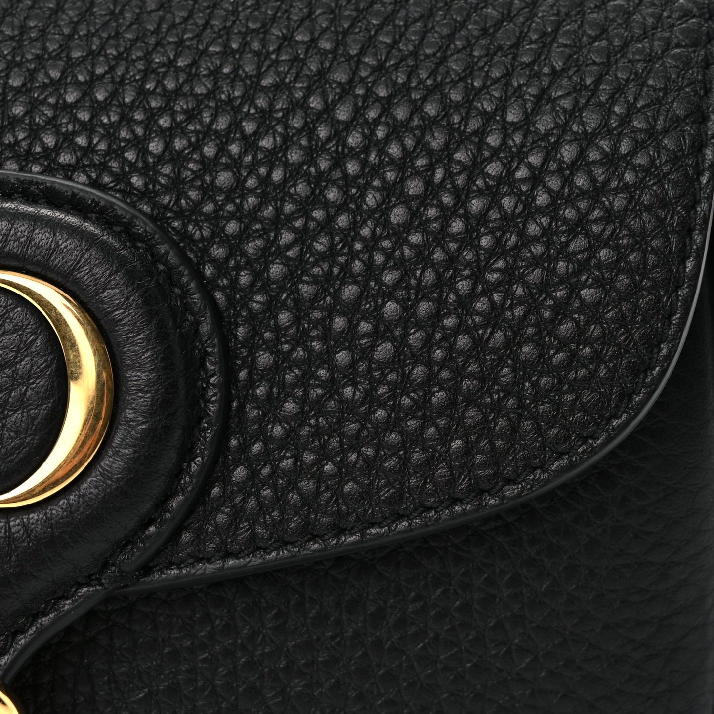Christian Dior Grained Calfskin Small Bobby Flap