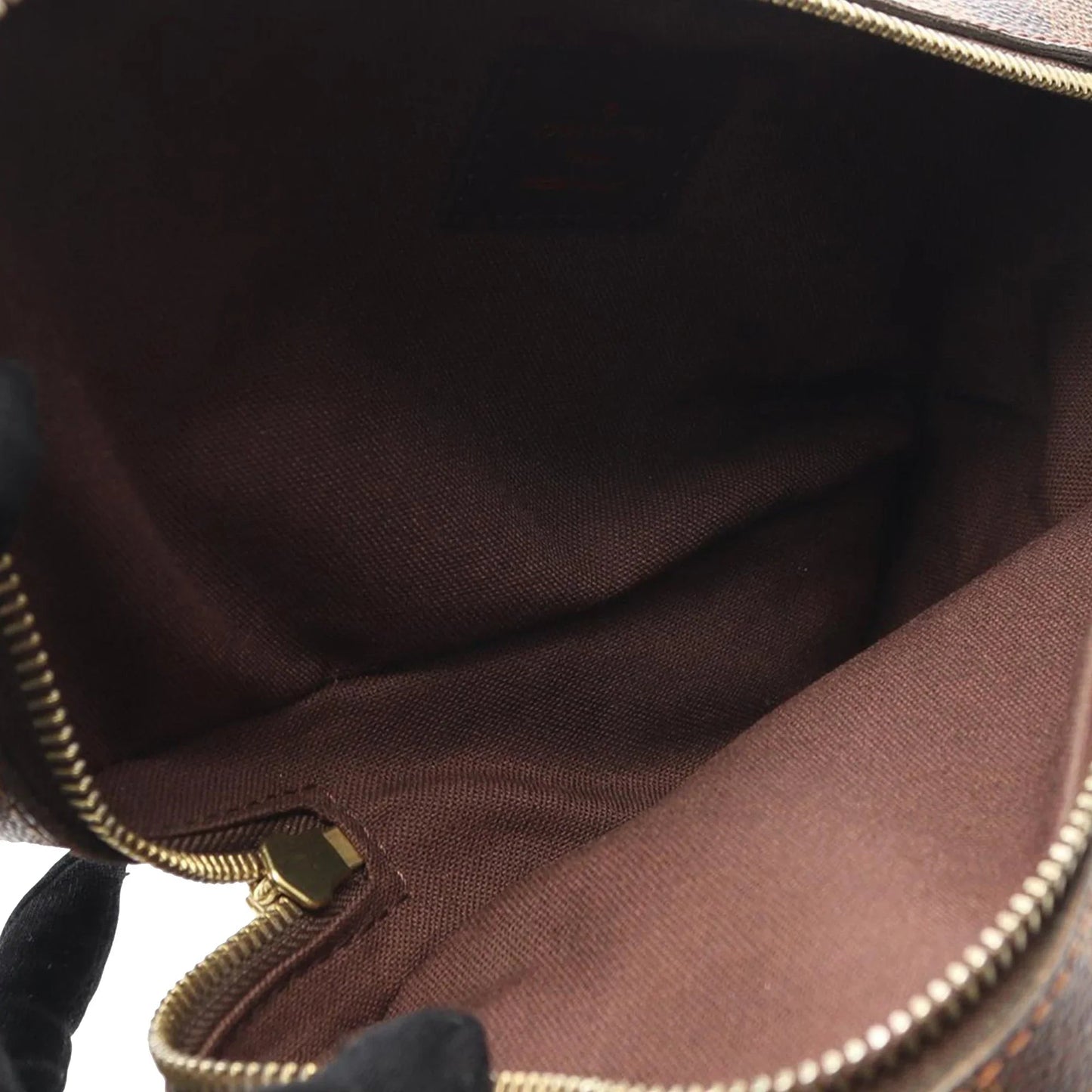 Brown Louis Vuitton Damier Ebene Geronimos Crossbody Bag