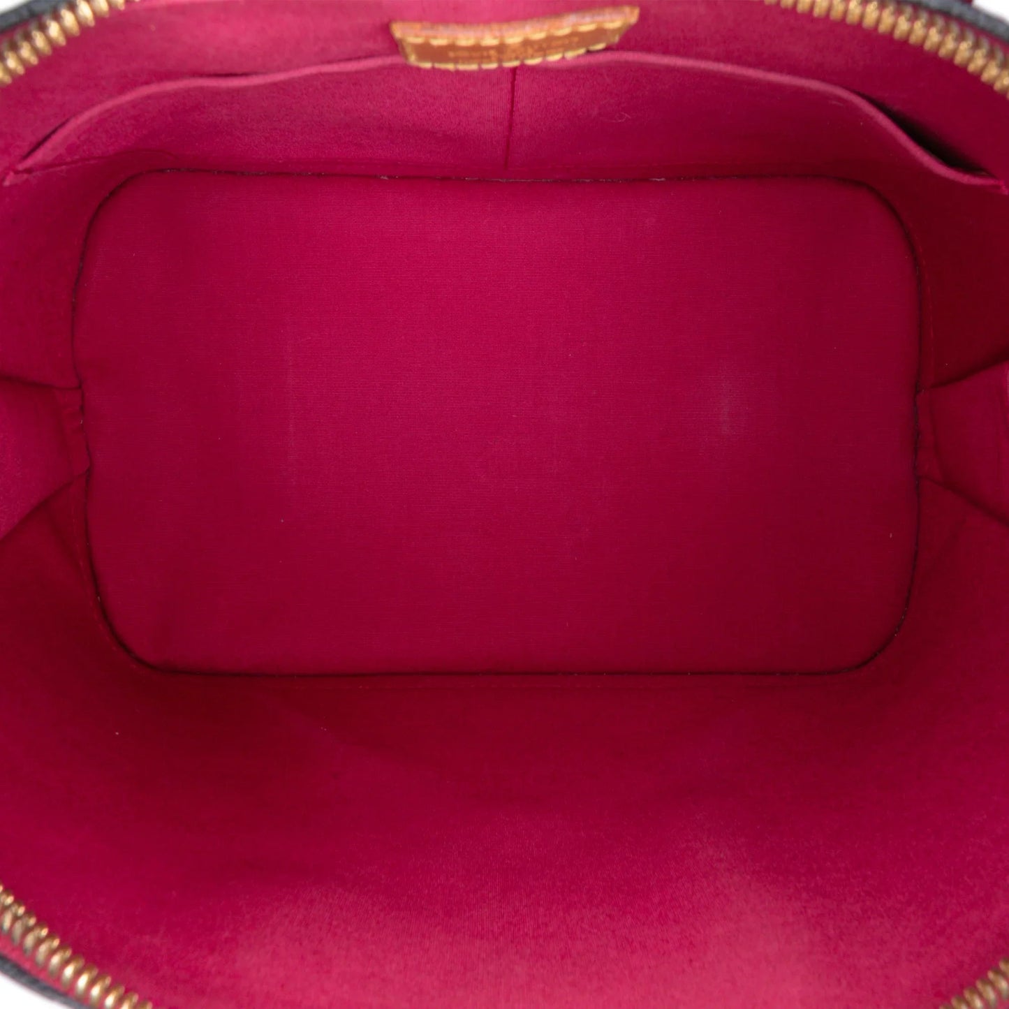 Red Louis Vuitton Monogram Vernis Alma PM Handbag