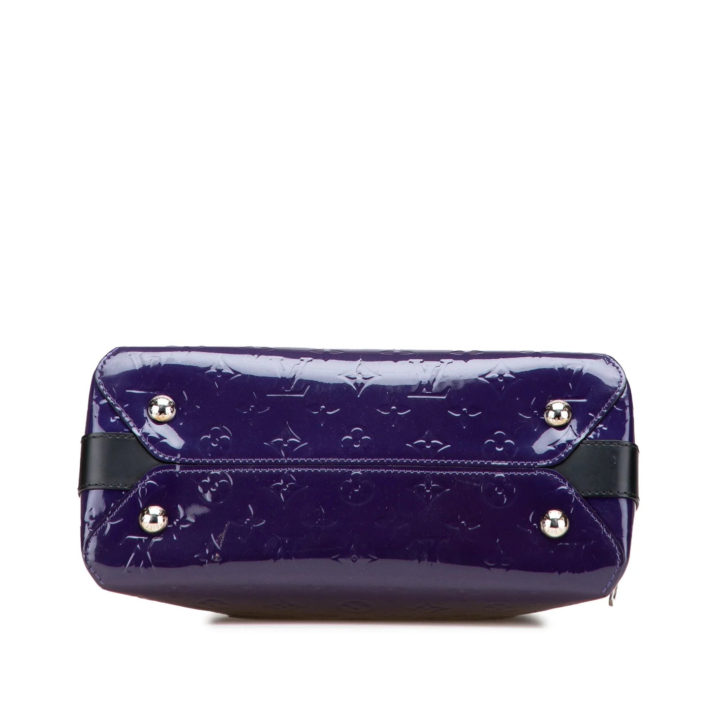 Purple Louis Vuitton Monogram Vernis Melrose Satchel
