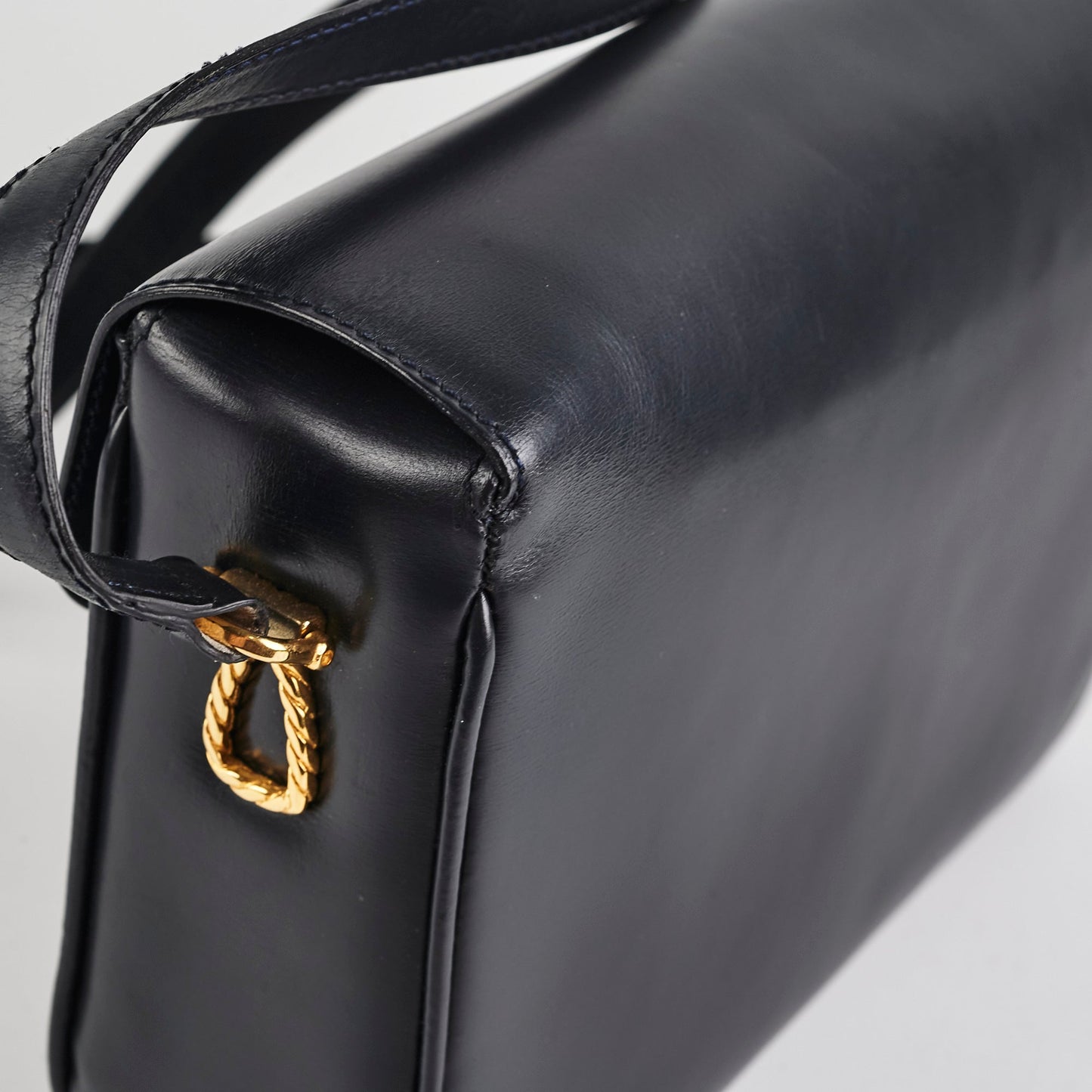 Luxury CELINE Navy Box Bag