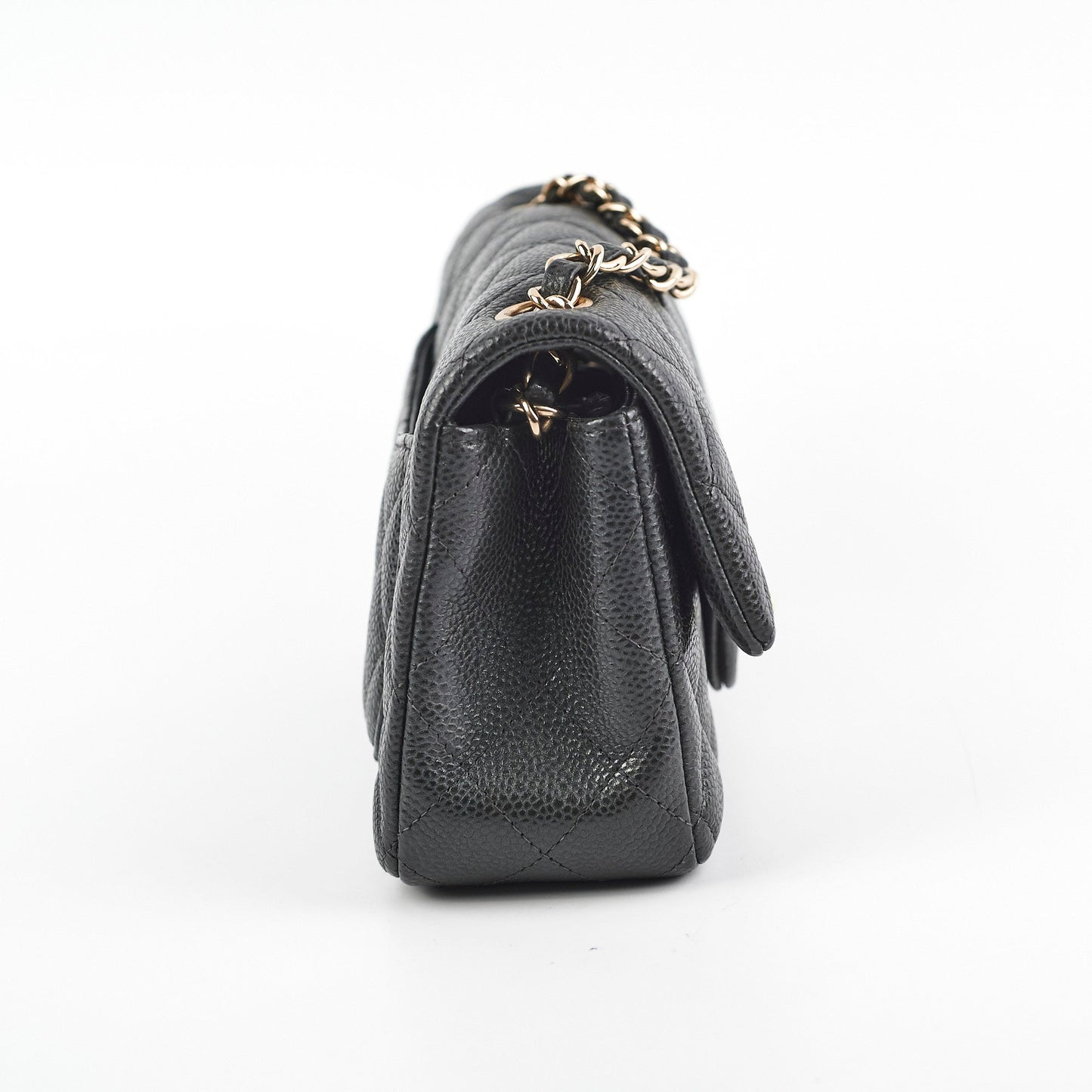 Chanel Mini Rectangular Dark Grey Caviar