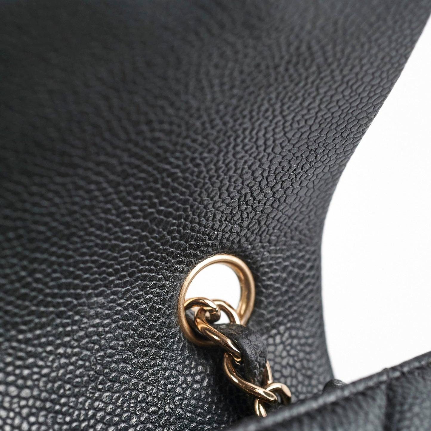 Chanel Mini Rectangular Dark Grey Caviar