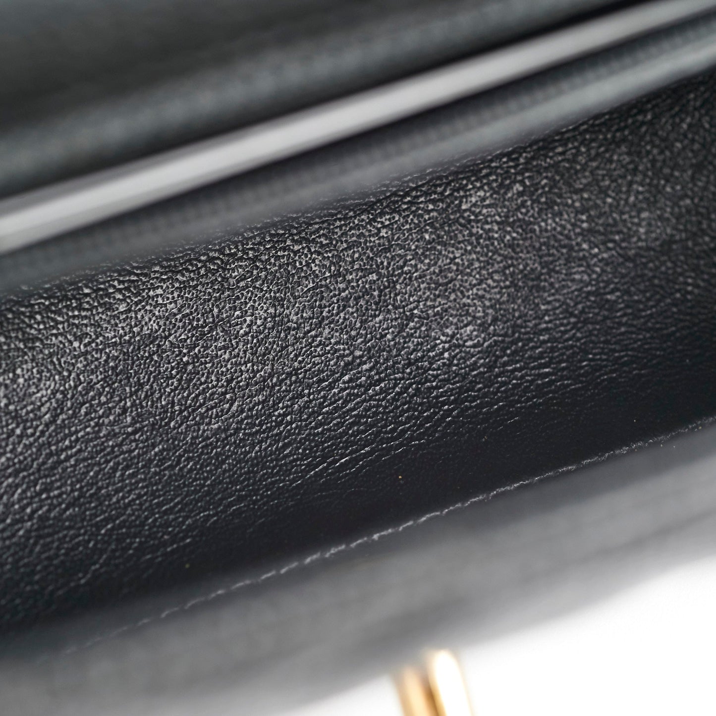 Chanel Mini Rectangular Dark Grey Caviar