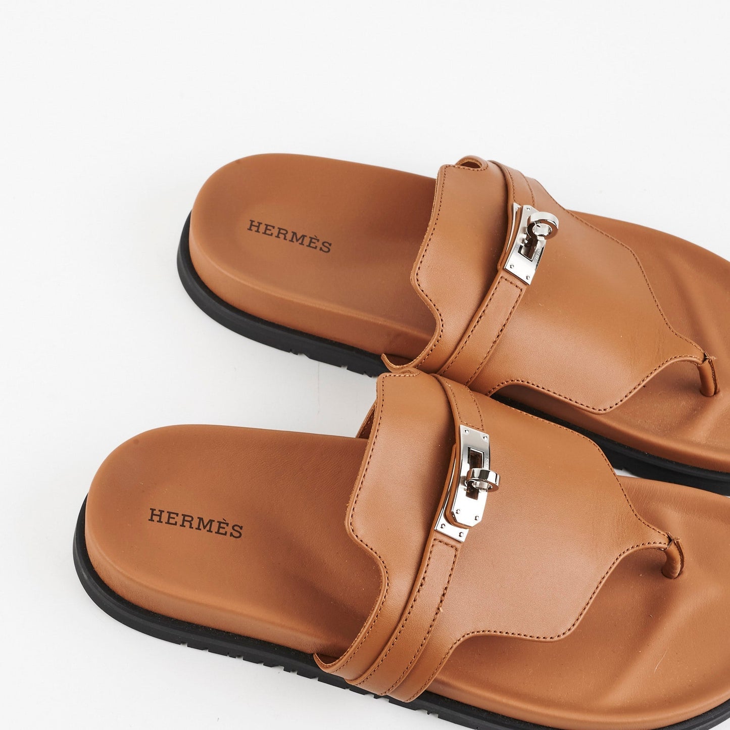 Hermes Empire Sandal Naturel Size 40
