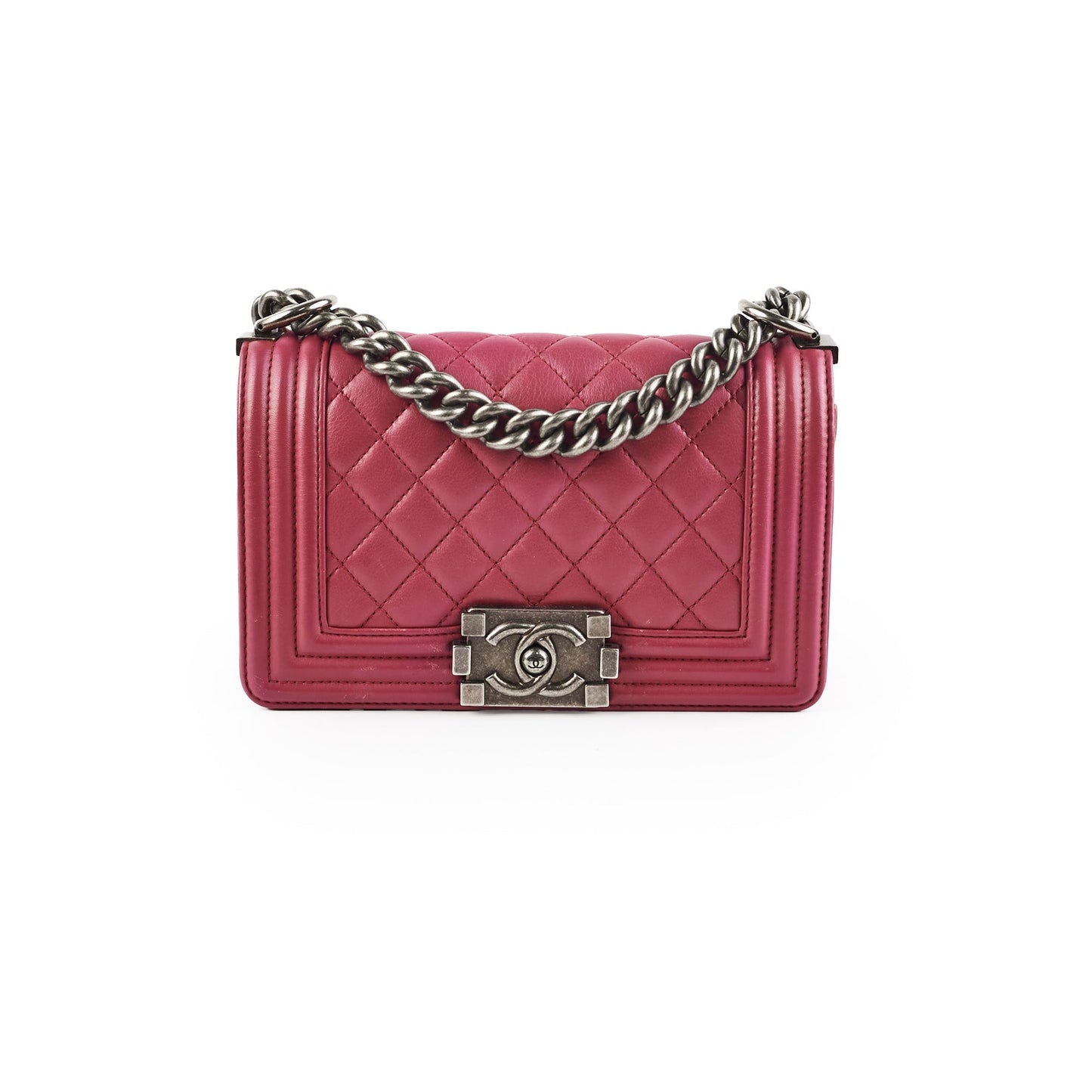 Chanel Boy Small Dark Pink