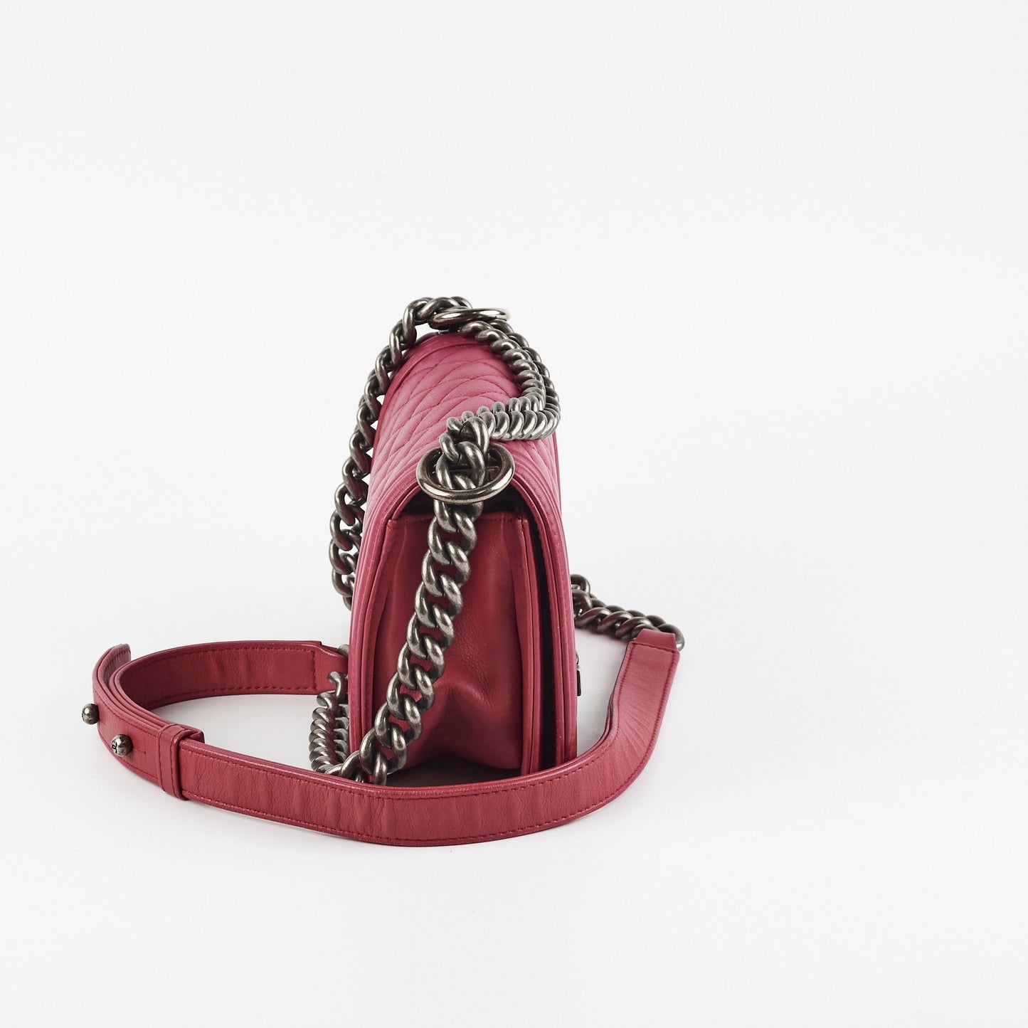 Chanel Boy Small Dark Pink
