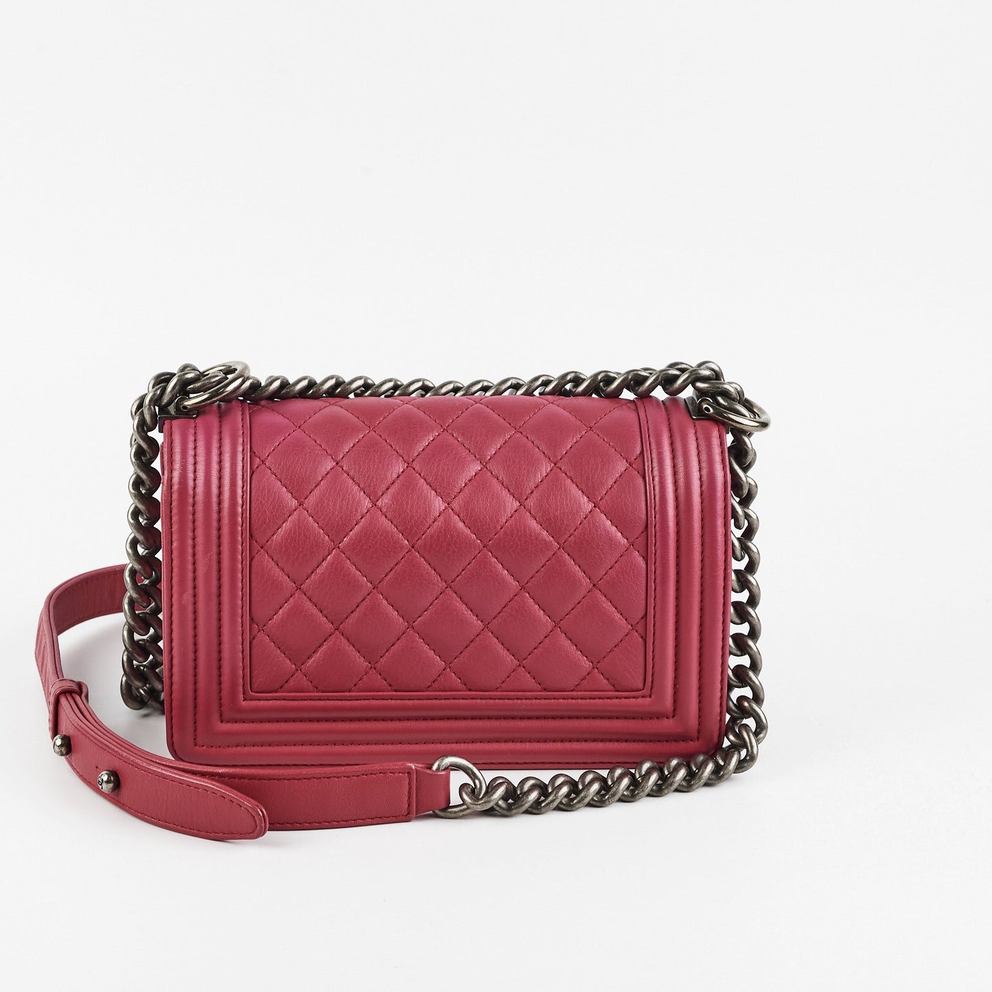 Chanel Boy Small Dark Pink