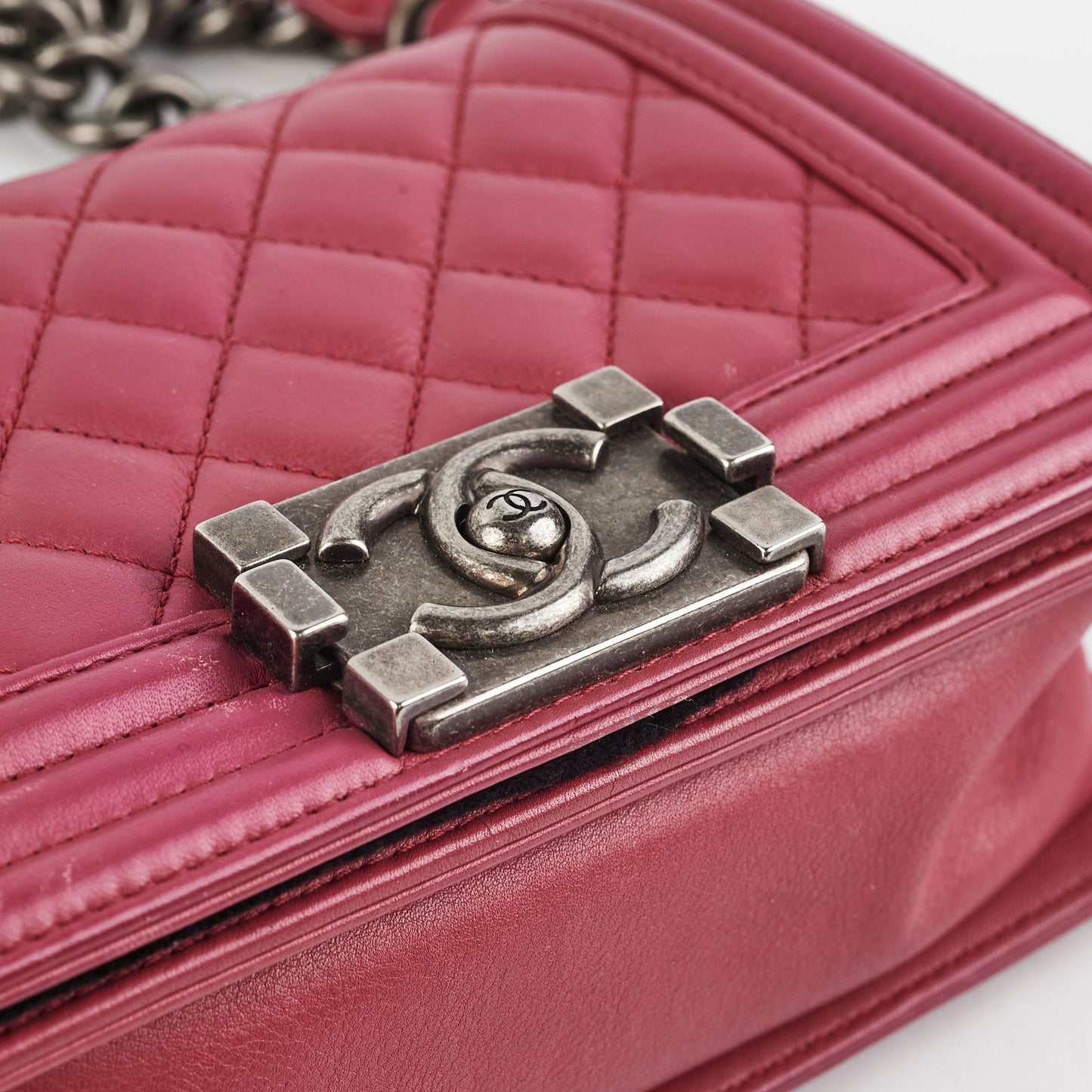 Chanel Boy Small Dark Pink
