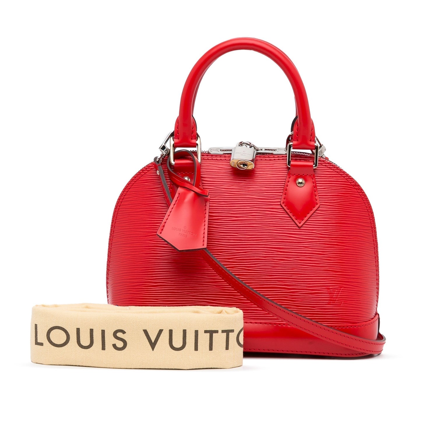 Louis Vuitton Alma BB Red Epi