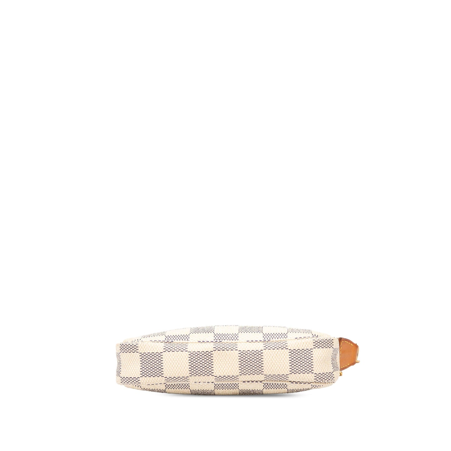 White Louis Vuitton Damier Azur Mini Pochette Accessoires Handbag