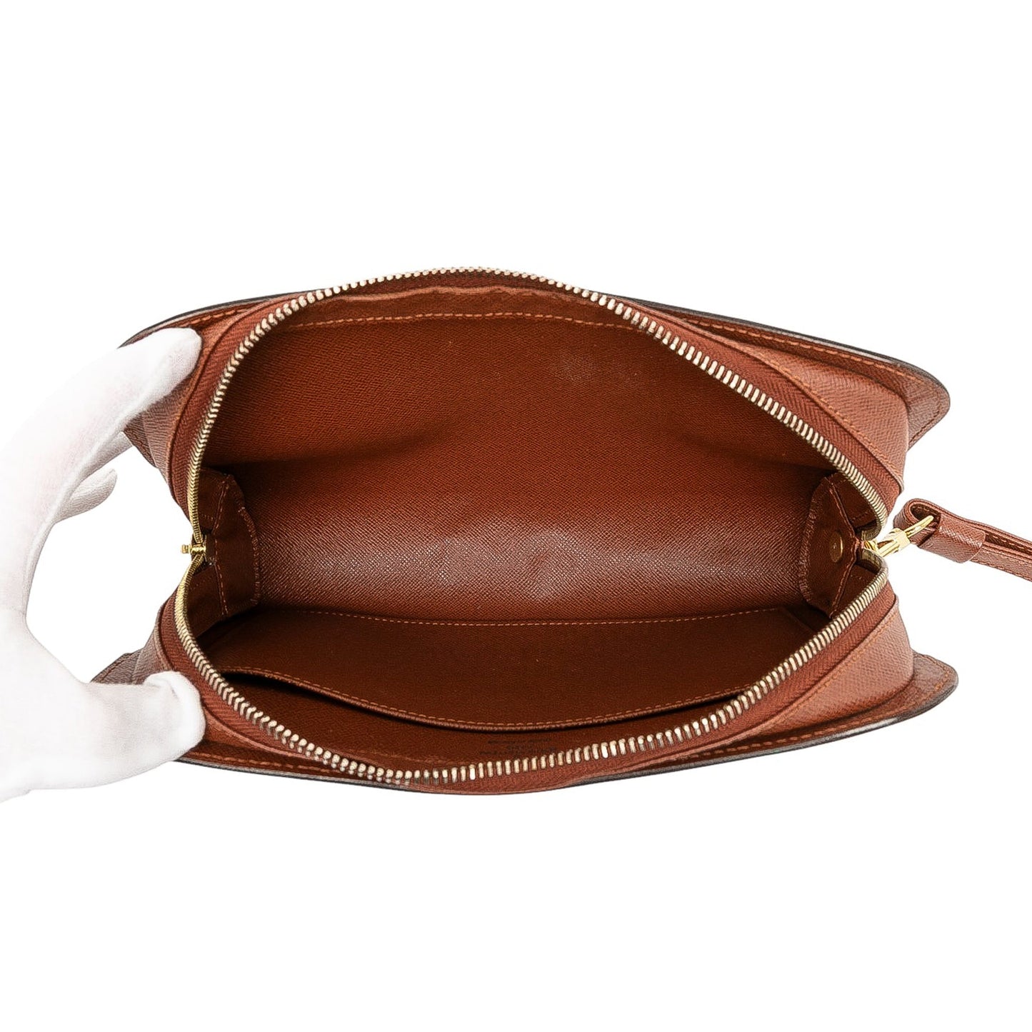 Brown Louis Vuitton Monogram Orsay Clutch Bag