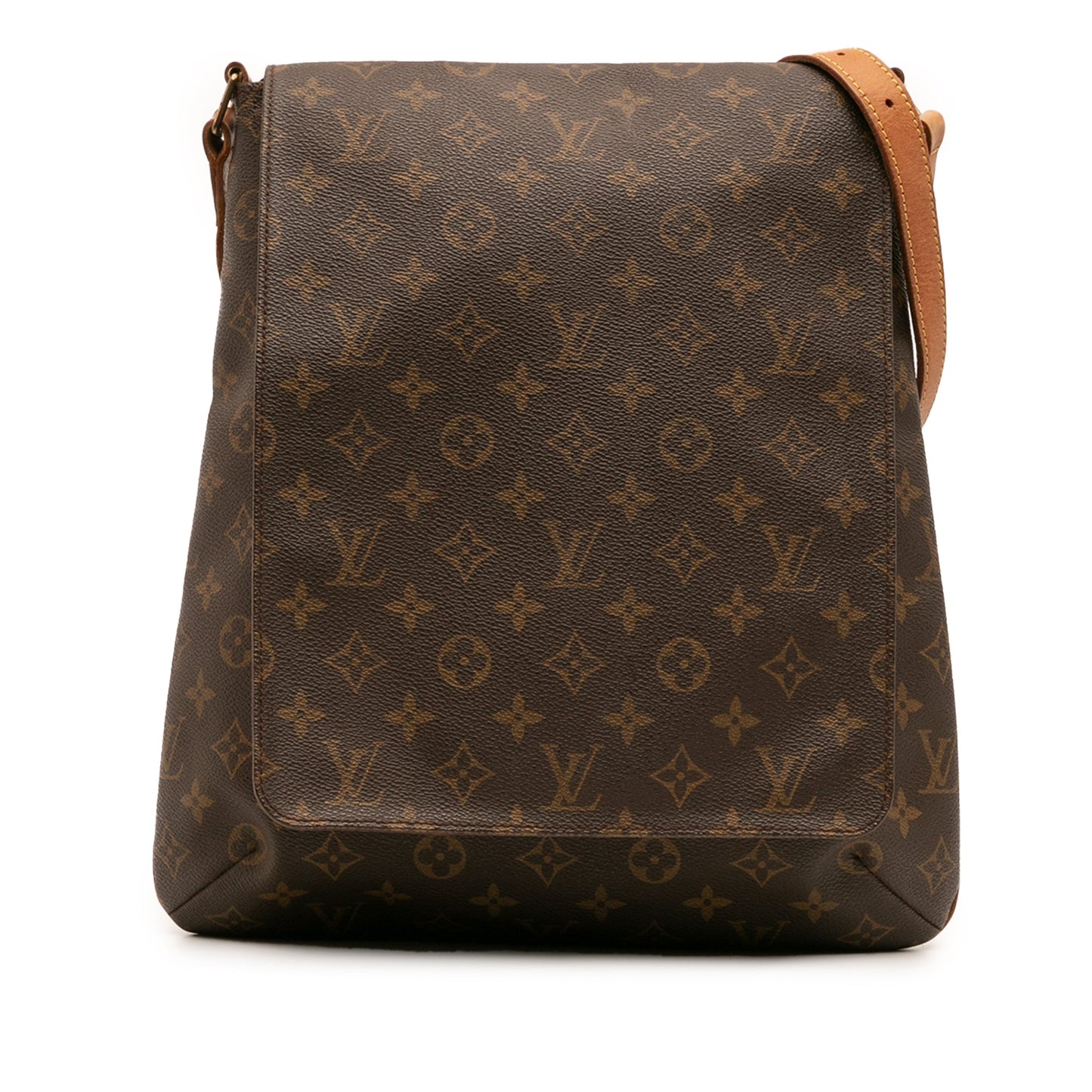 Brown Louis Vuitton Monogram Mtte Salsa GM Crossbody Bag