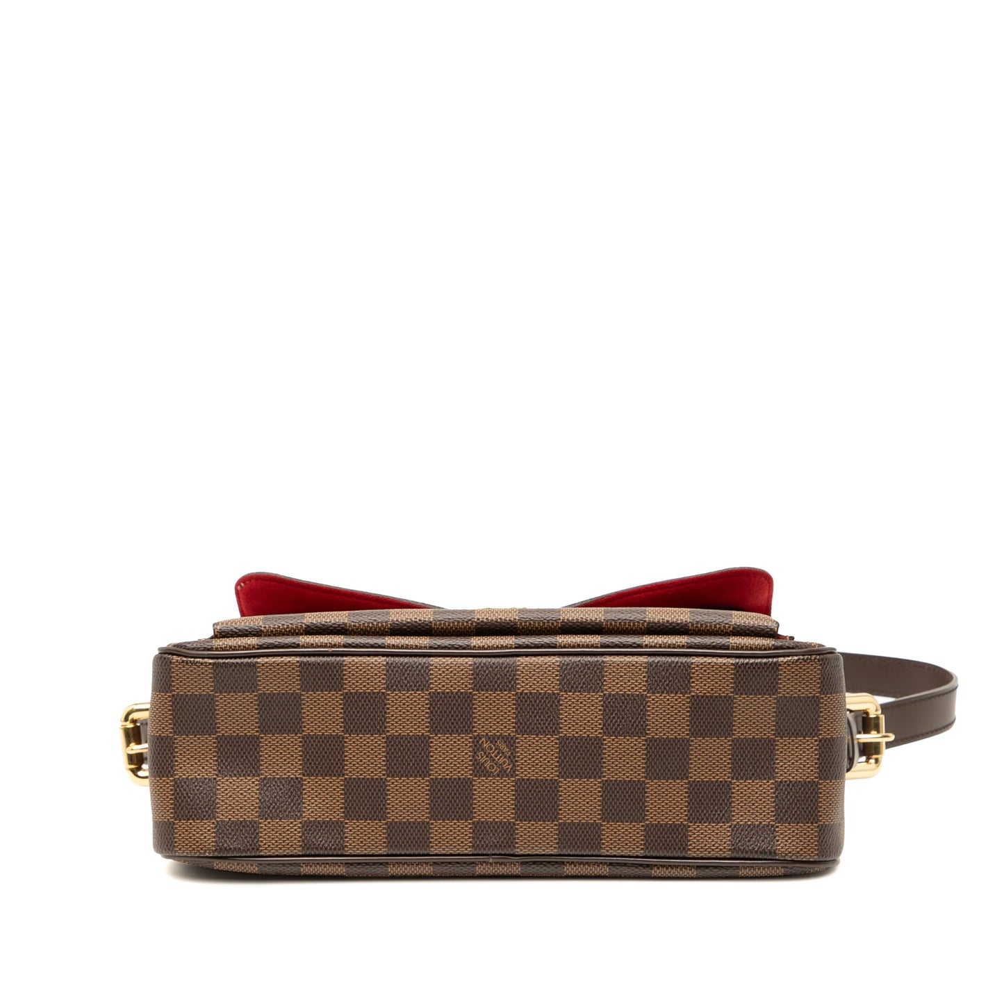 Brown Louis Vuitton Damier Ebene Ravello GM Satchel